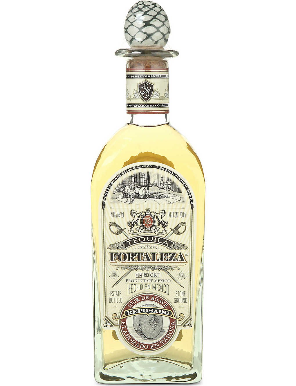 Tequila Fortaleza Reposado 750ml.