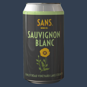 Sans Sauvignon Blanc Lake County California Lata 375ml.