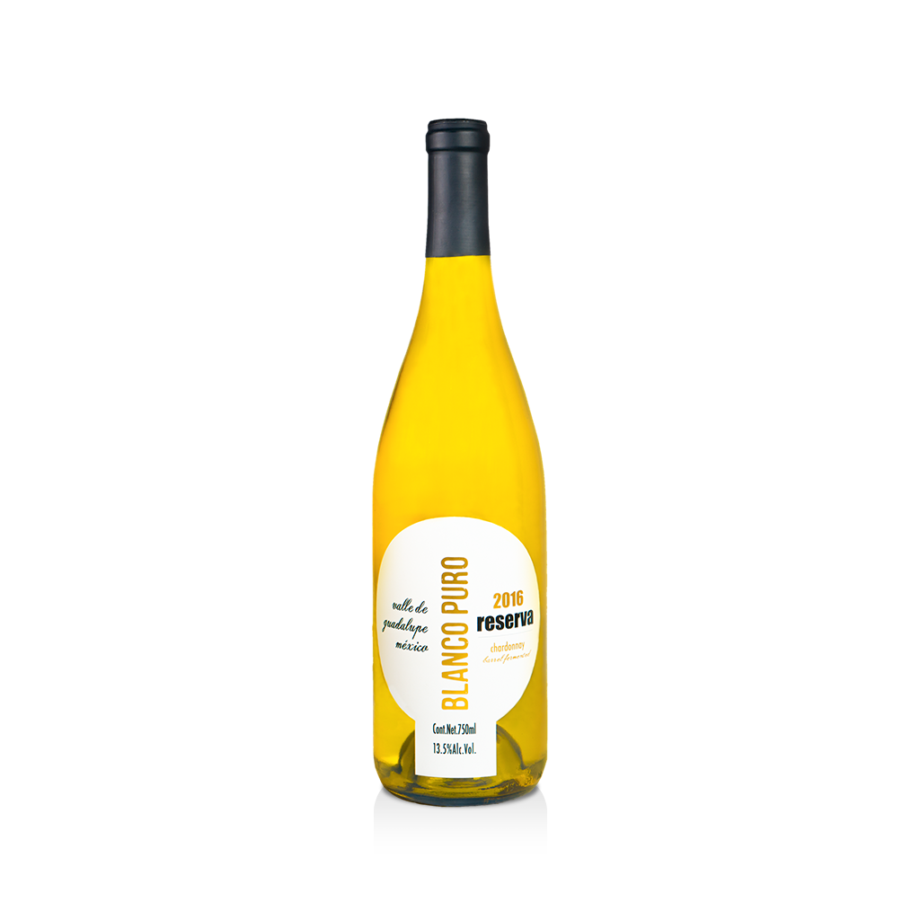Blanco Puro Reserva Chardonnay Valle de Guadalupe - Imagen 2